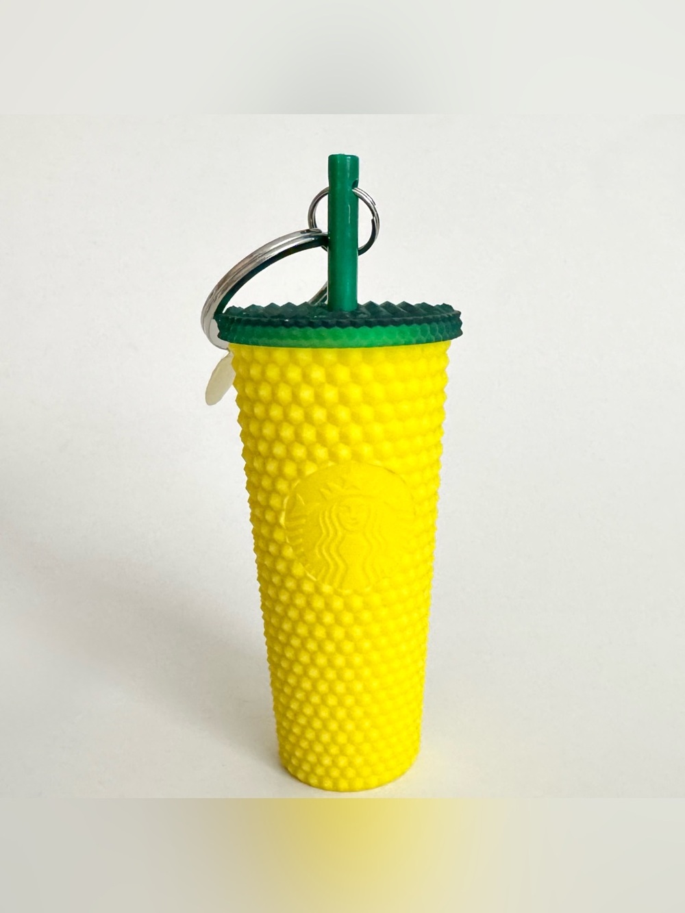 Hawaii Exclusive Starbucks Pineapple Studded Cold Cup Keychain